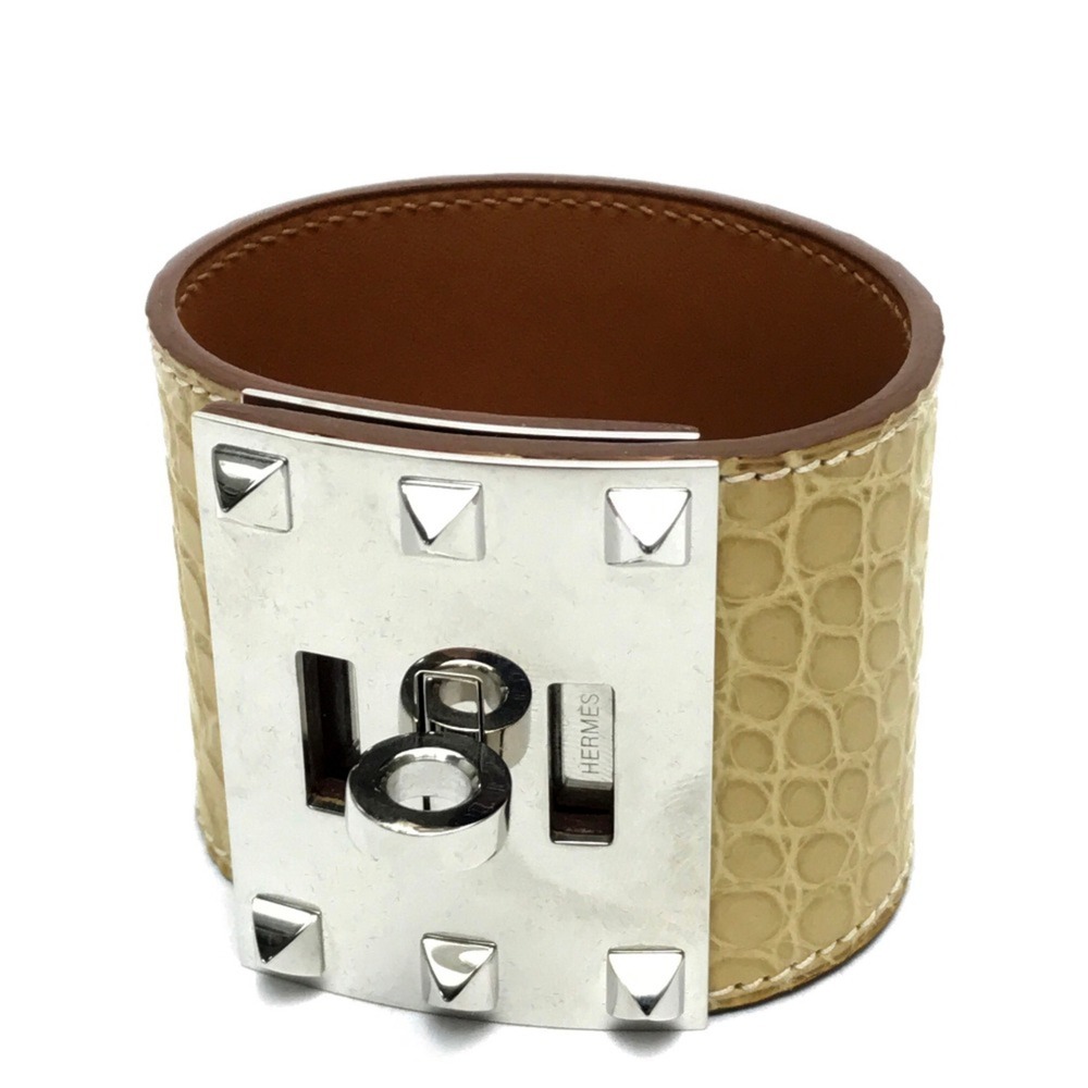 HERMES Cream Bracelet